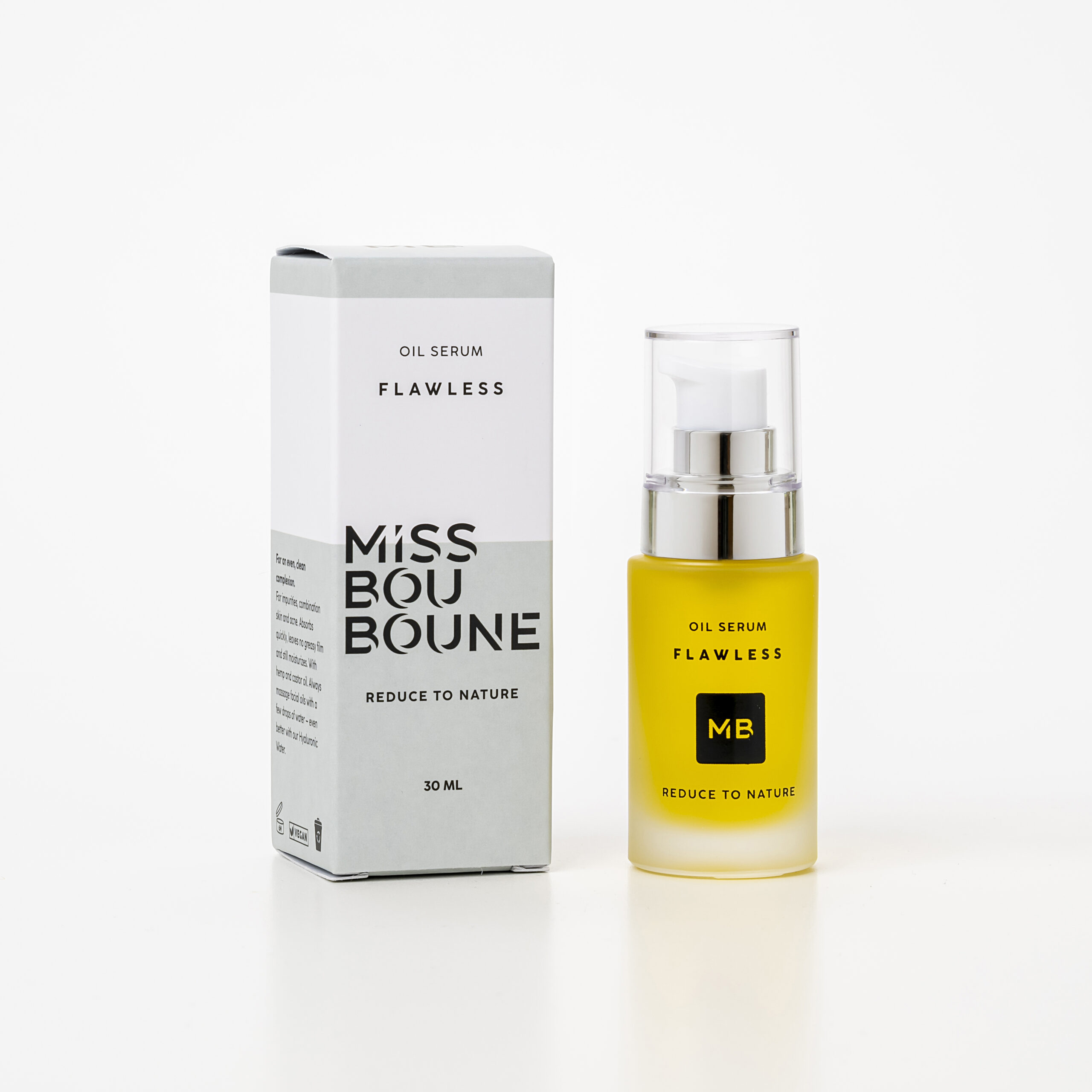 miss-bouboune-facial-care-oilserum-flawless-box-bottle Miss Bouboune Gesichtspflege – Ölserum – FLAWLESS
